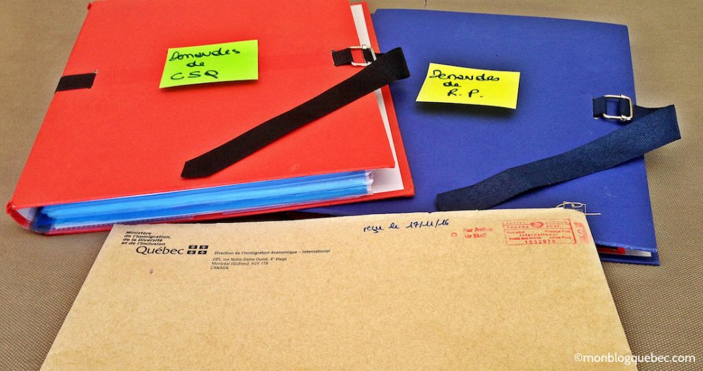 Immigrer au Québec Nos démarches CSQ et RP Immigrer au Québec Nos démarches monblogquebec