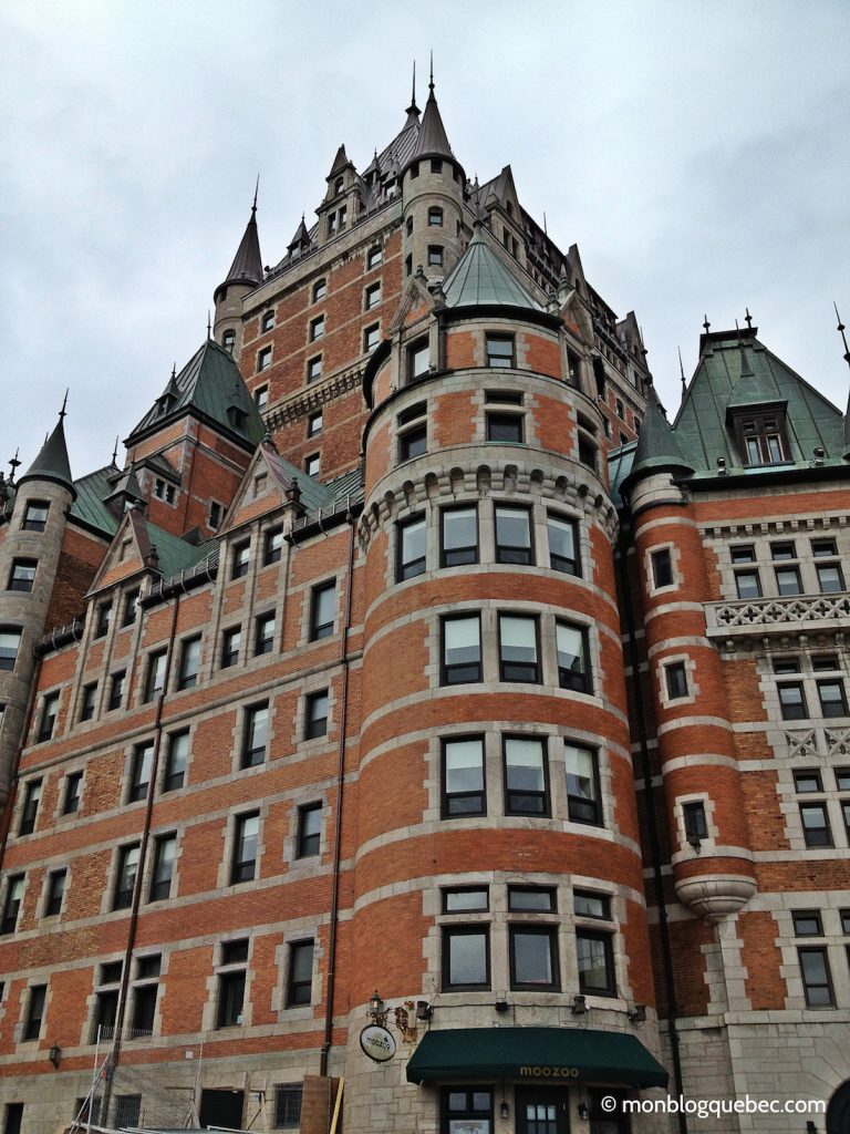 Découvrir Road Book à Québec Château Frontenac monblogquebc