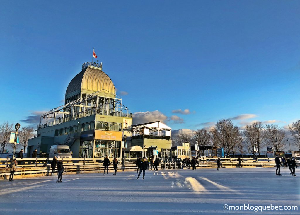 Nos bons plans Activités incontournables à Montréal en hiver Patinoire Natrel Vieux Port Montréal Nos bons plans Activités incontournables à Montréal en hiver monblogquebec