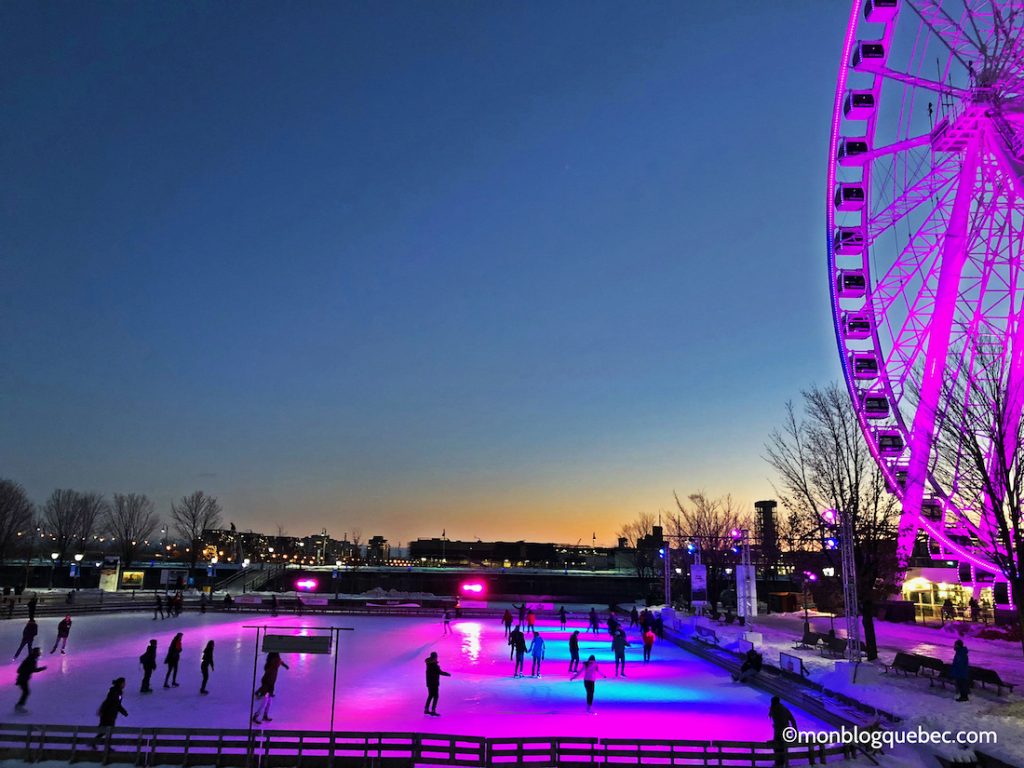 Nos bons plans Activités incontournables à Montréal en hiver Patinoire Vieux-Port Nos bons plans Activités incontournables à Montréal en hiver monblogquebec