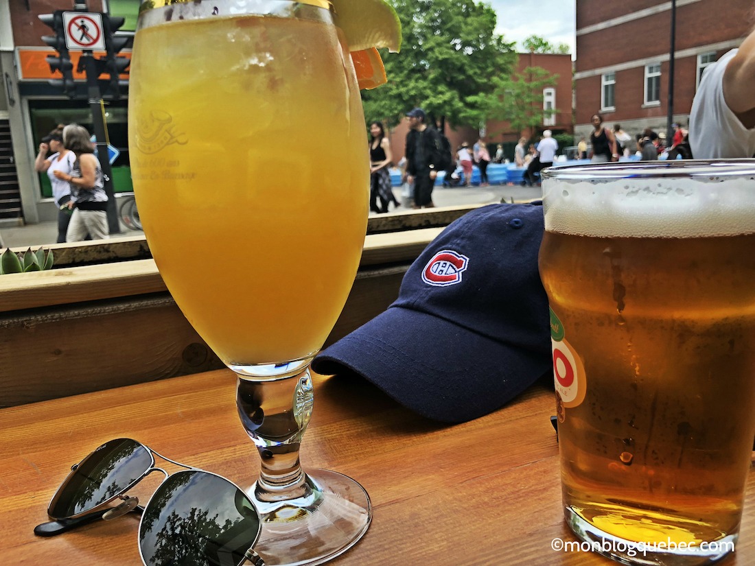 Nos bons plans Printemps à Montréal Terrasse bière sangria Nos bons plans Printemps à Montréal monblogquebec