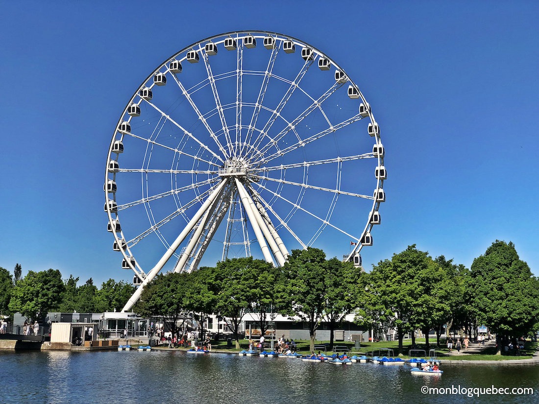 Nos bons plans été à Montréal Grande roue Nos bons plans été à Montréal monblogquebec