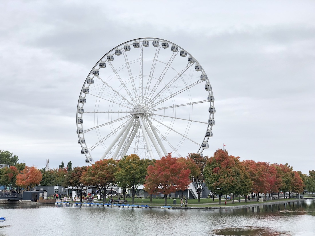 Vivre au Québec l'automne à Montréal Grande Roue Vivre au Québec l'automne à Montréal monblogquebec