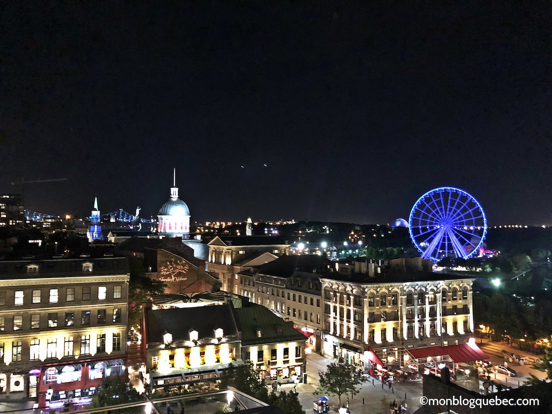 Top 5 des terrasses avec vue à Montréal Terrasse William Grey vue de nuit Top 5 des terrasses avec vue à Montréal Terrasse William Grey vue de nuit