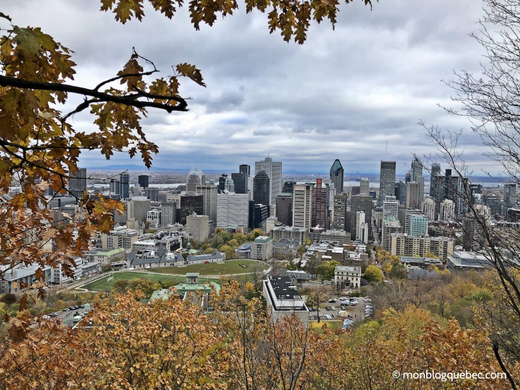 La saison des couleurs au Québec Montréal