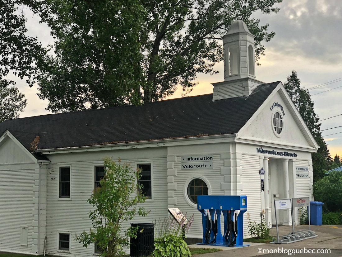 Voyage au Saguenay Lac Saint-Jean Départ Alma vélo route des bleuets Voyage au Saguenay Lac Saint-Jean Départ vélo route Alma