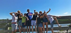 Vacances au Saguenay Lac St Jean entre amis