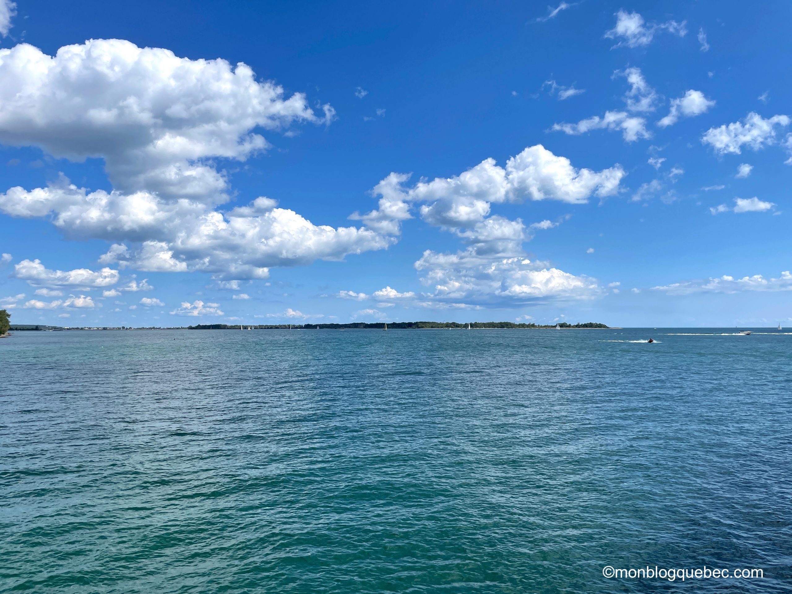 Lac Ontario iles de Toronto
